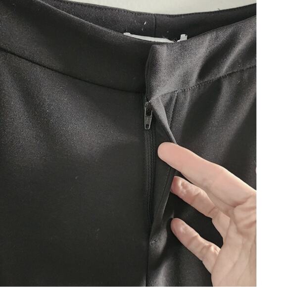 Asilio The Watson Way Flared Hi-Rise Pants Black XS 2 NEW - Picture 9 of 10